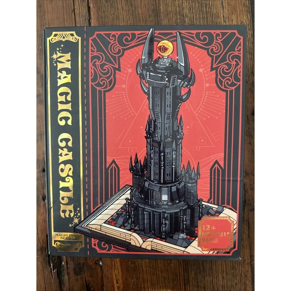 LEGO MOC Lord Of The Rings Sauron's Eye Dark Tower Building Bricks New(NOT LEGO)